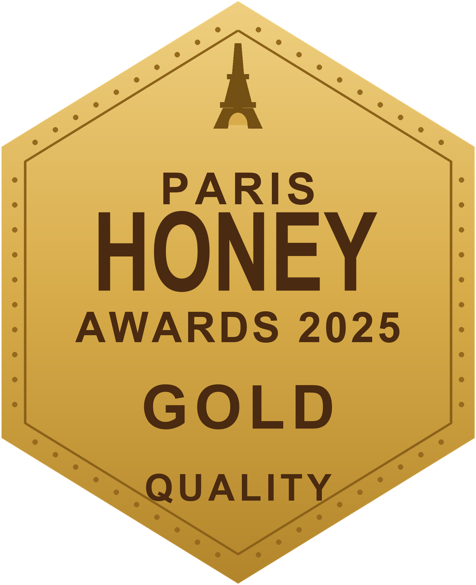 Paris Honey Awards Gold Quality badge